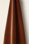 Heavy Weight Cotton Velvet in Copper Beech