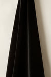 Cotton Velvet in Onyx