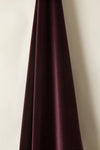 Cotton Velvet in Tyrian