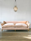 Mohair Velvet in Peach Melba