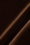 Cotton Velvet in Cocoa