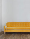 Mohair Velvet in Eggyolk