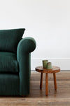 Linen Wool Blend in Emerald