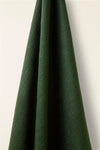 Linen Wool Blend in Emerald