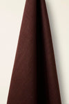 Linen Wool Blend in Mahogany