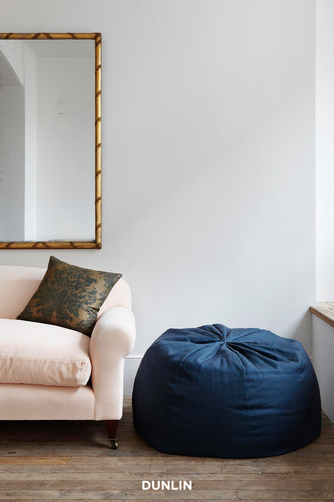 Indoor-outdoor Bean Bag Chair by Rose Uniacke