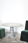 Center Table in Swedish Green Marble by Rose Uniacke
