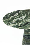 Center Table in Swedish Green Marble by Rose Uniacke