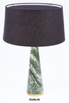 MARBLE CONE LAMP by Rose Uniacke swedish green Dunlin