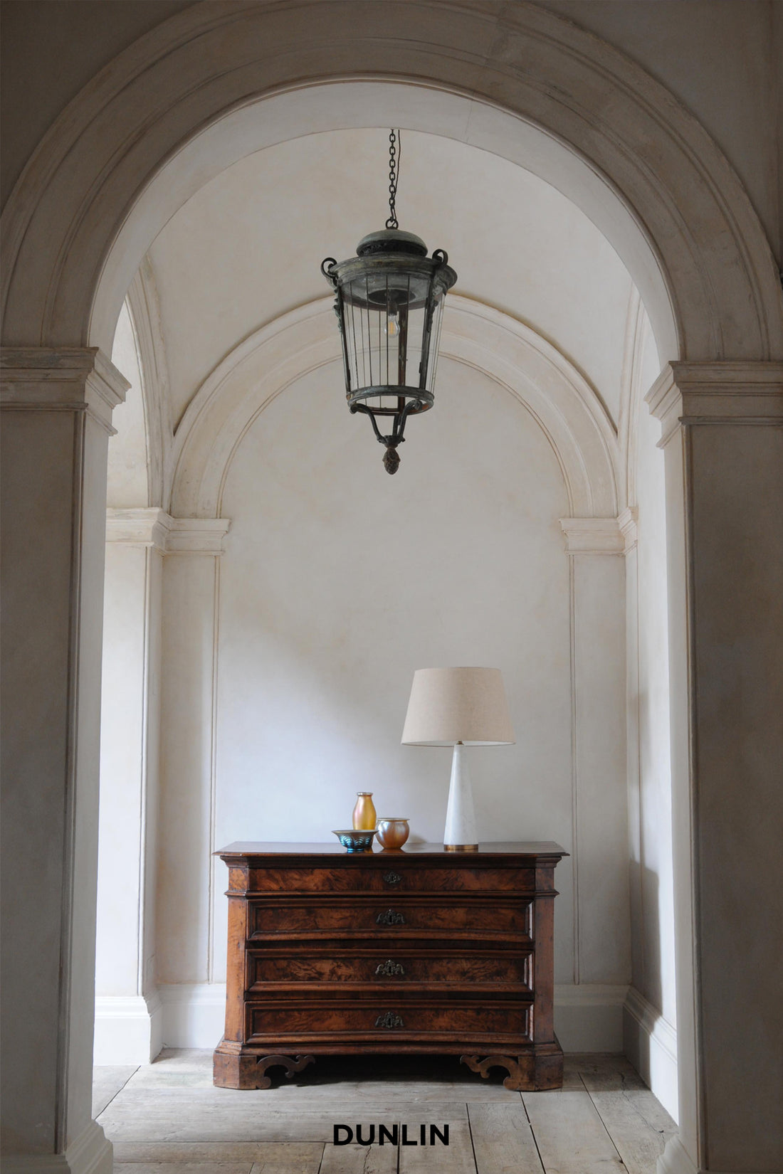 MARBLE CONE LAMP by Rose Uniacke Dunlin