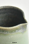 Milk Jug in Moss Green by Rose Uniacke at Dunlin detail