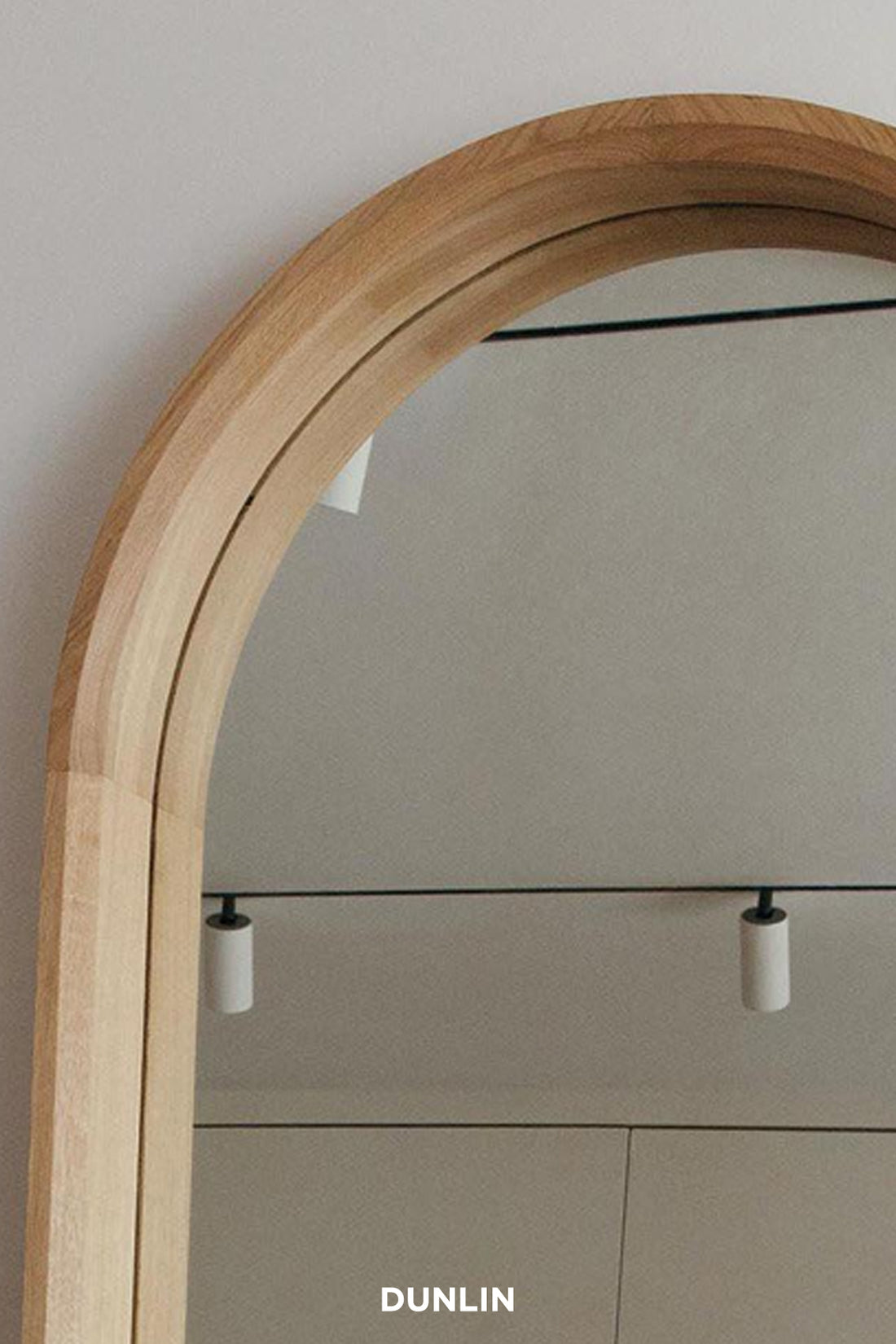Leaning Mirror, Large by Rose Uniacke