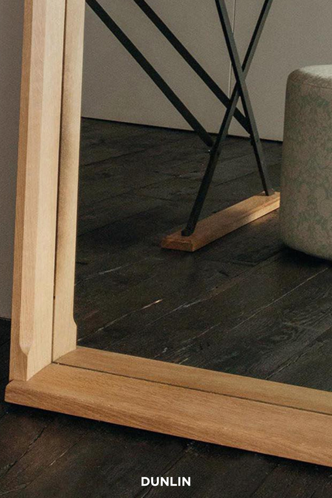 Leaning Mirror, Large by Rose Uniacke