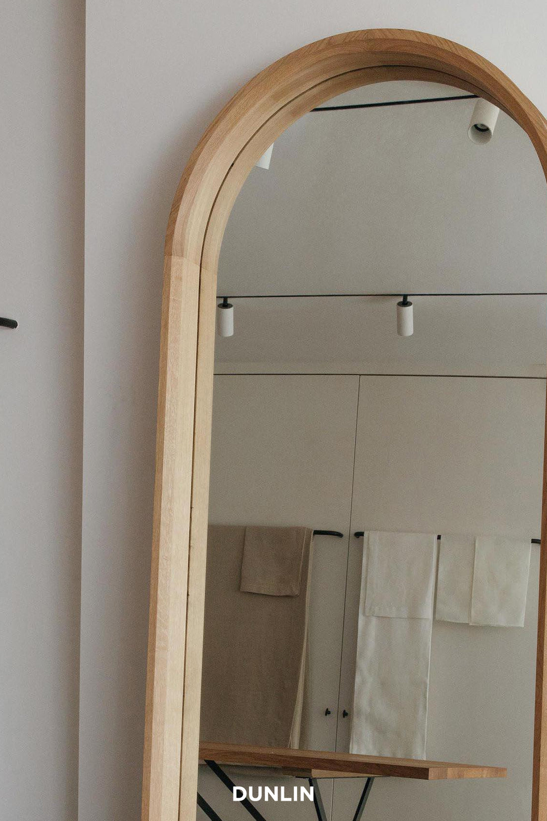 Leaning Mirror, Large by Rose Uniacke