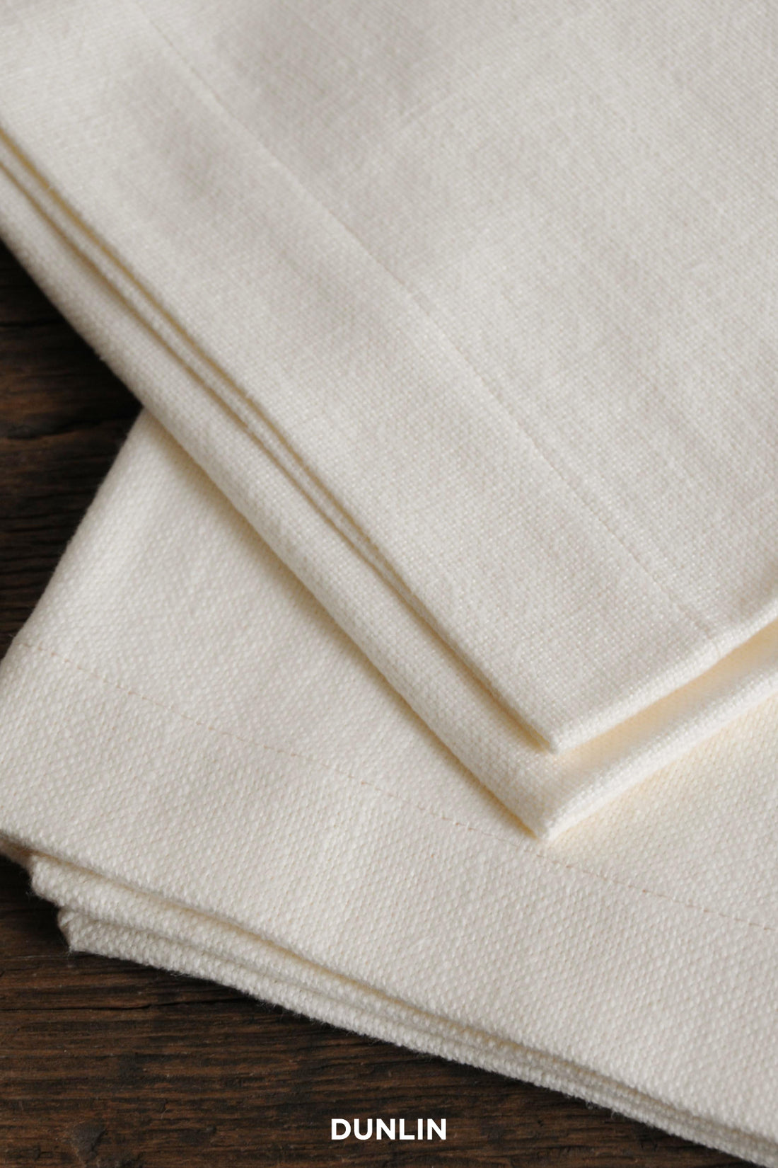 Linen Napkins in Popcorn