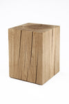 Natural Solid Oak Cube by Rose Uniacke