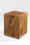 Oiled Solid Oak Cube by Rose Uniacke