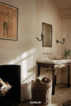 Rose Uniacke Curved Wall Light, Large
