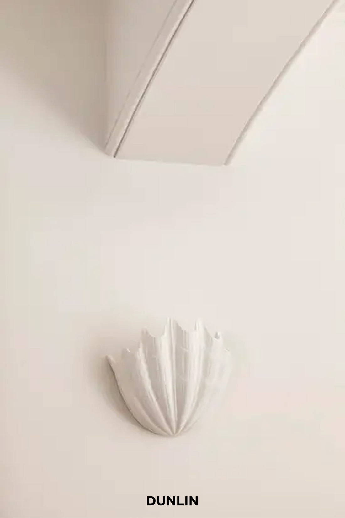 Rose Uniacke Plaster clam up light Dunlin