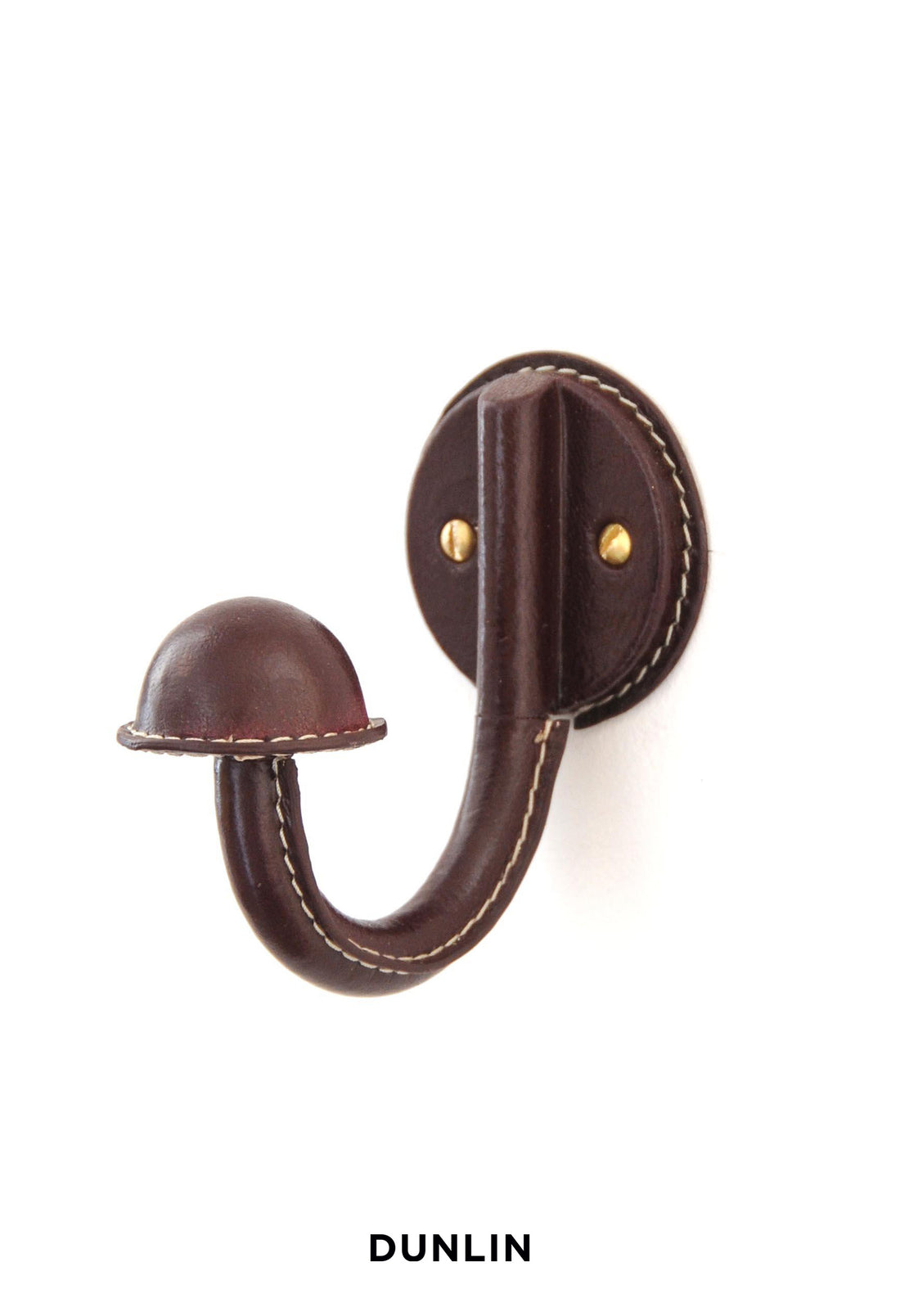 Rose Uniacke Small Stitched Leather Hook