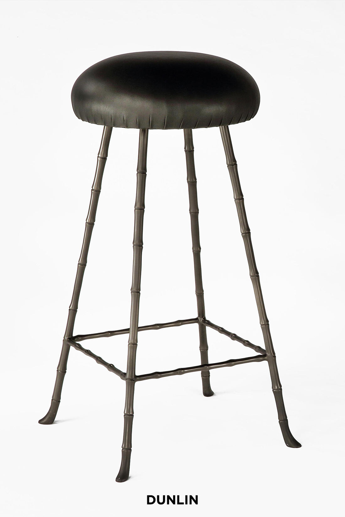 Rose Uniacke High Bar Stools Dunlin Blackened