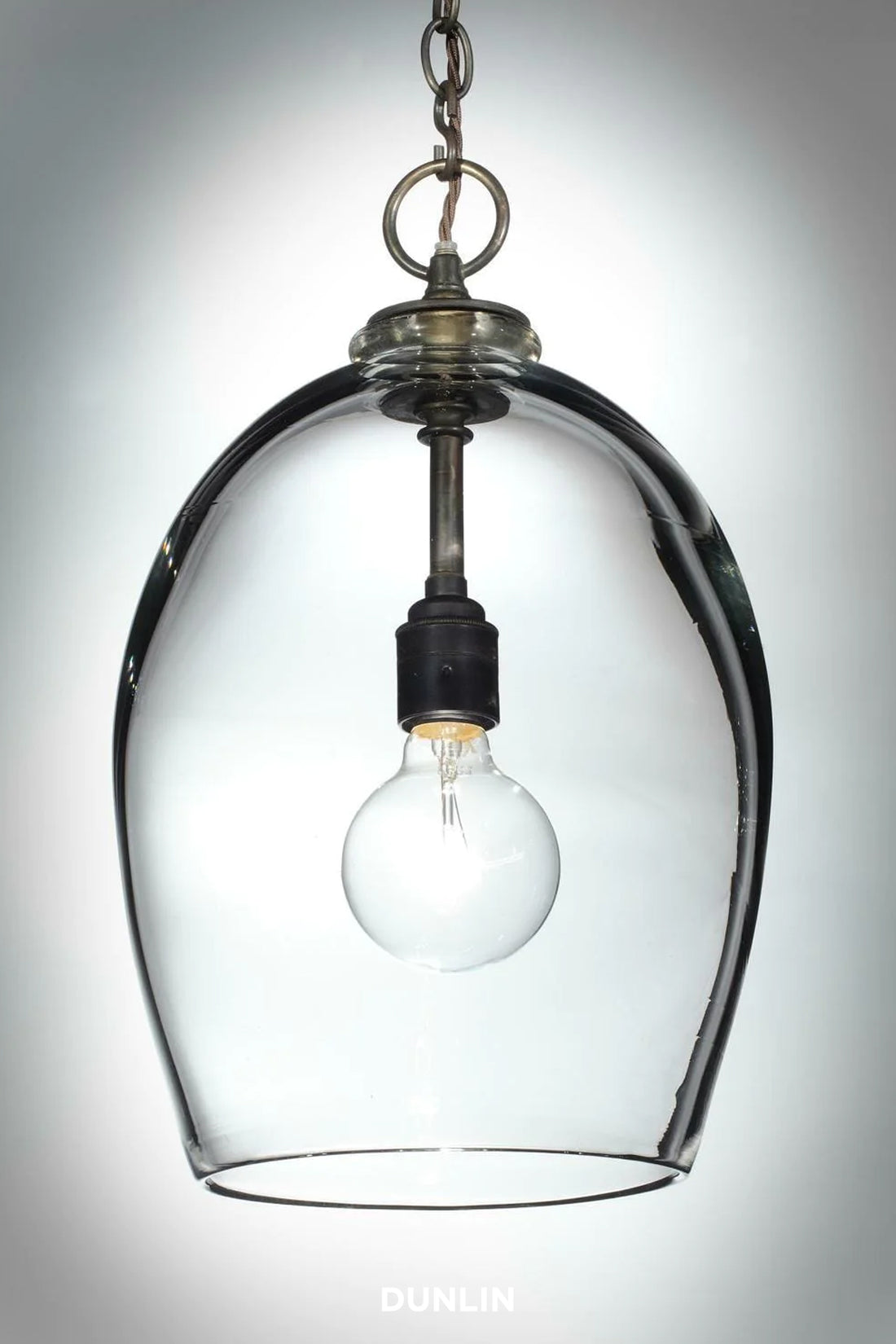Rose Uniacke Small Clear Lantern Pendant DUNLIN