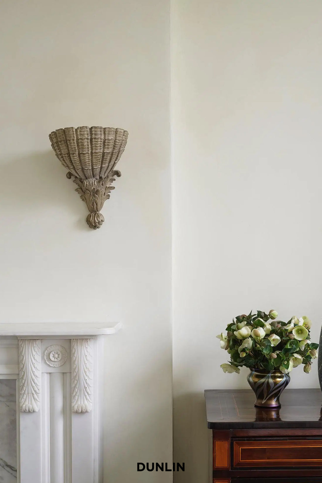 Rose Uniacke Plaster uplight at Dunlin