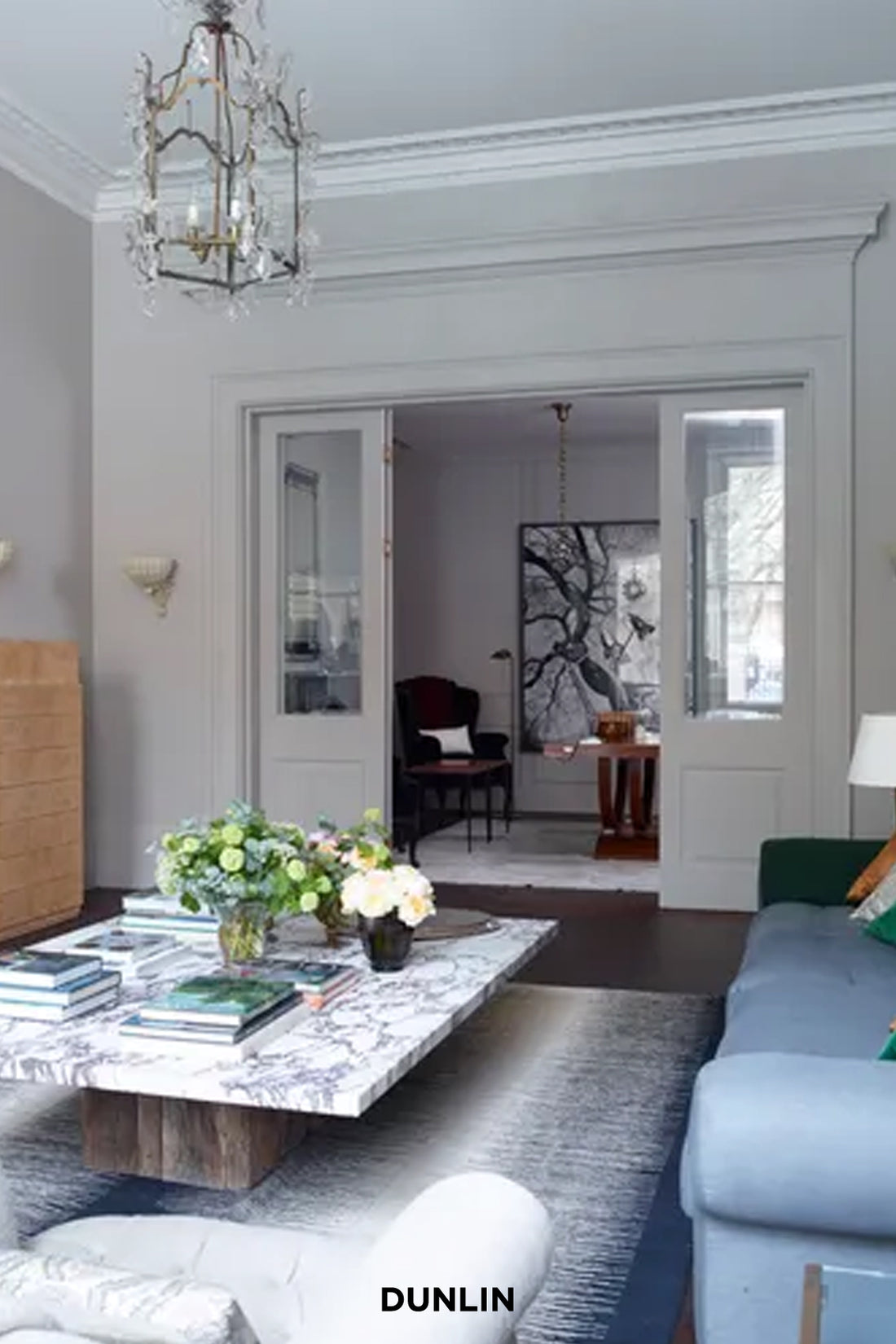 Rose Uniacke Plaster uplight at Dunlin