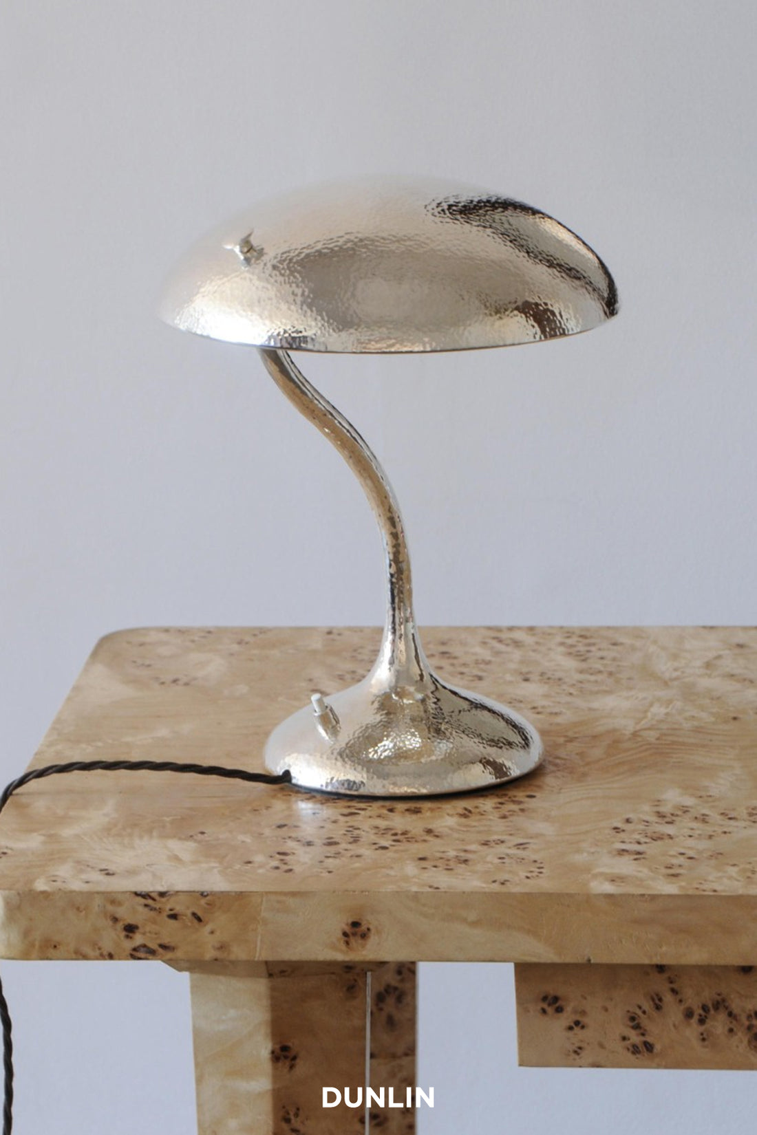 Silver Lamp by Rose Uniacke