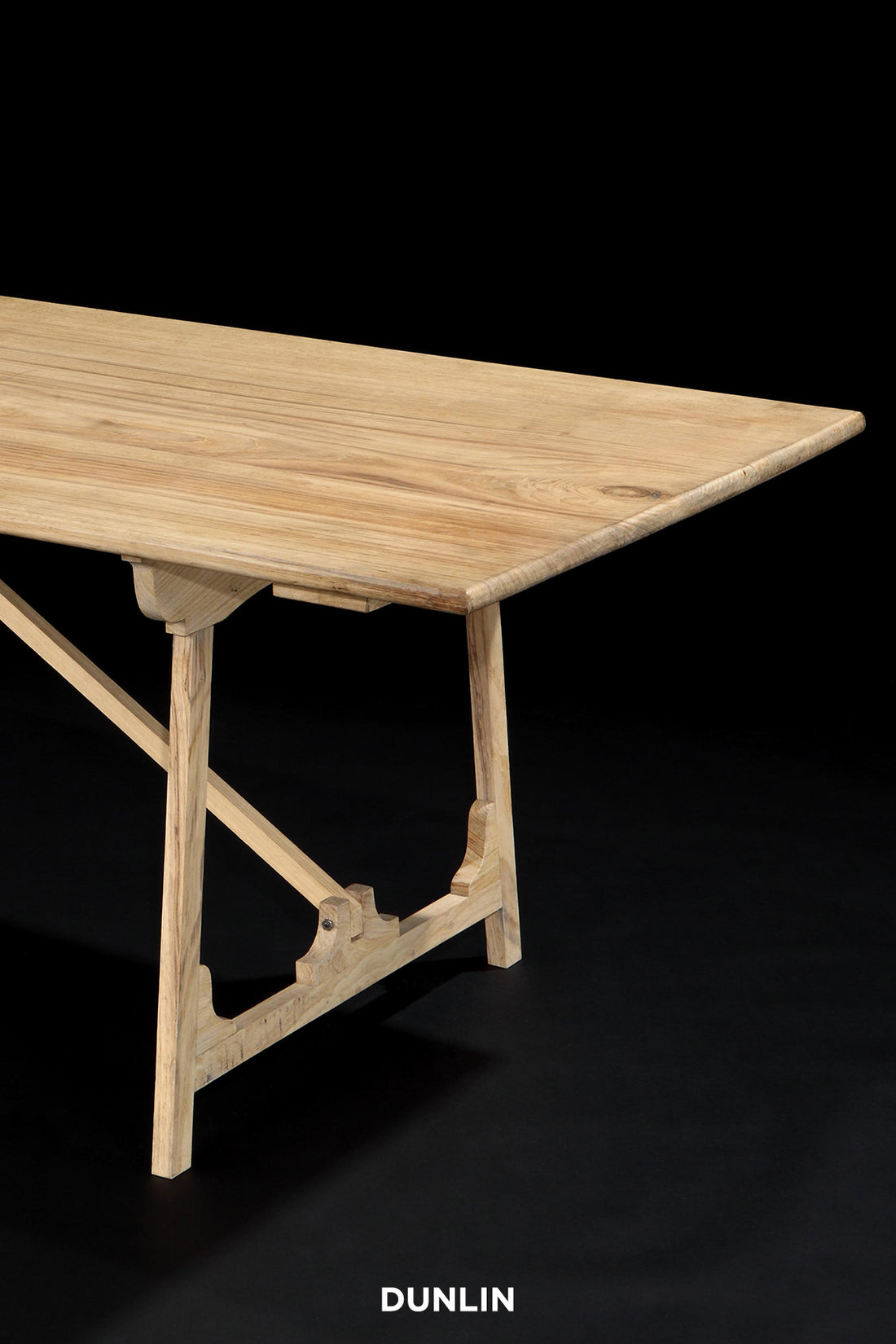 Rose Uniacke Folding 'Campaign' Refectory Table Dunlin