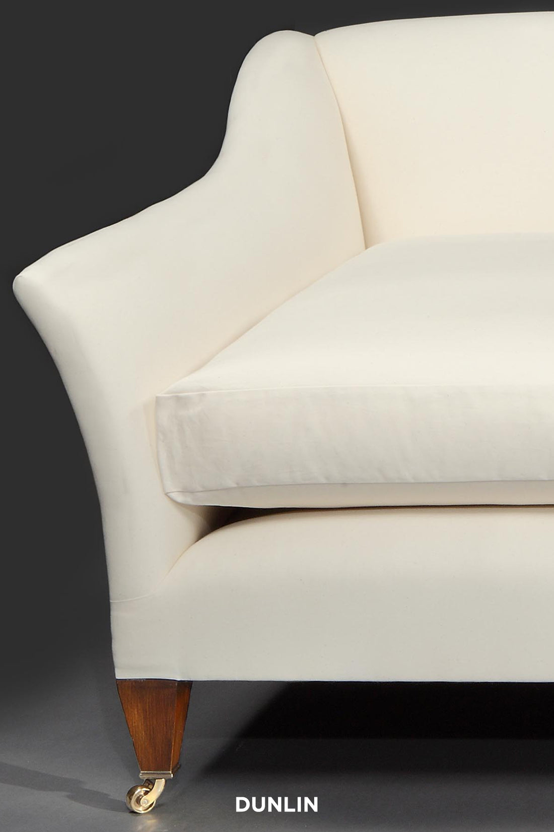 Rose Uniacke Drawing Room Sofa detail at dunlin