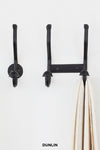 Rose Uniacke Stitched Leather Single Coat Hook Dunlin