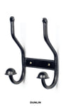 Rose Uniacke Stitched Leather Double Coat Hook Dunlin
