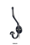 Rose Uniacke Stitched Leather Single Coat Hook Dunlin