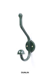 Rose Uniacke Stitched Leather Single Coat Hook Dunlin