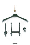 Rose Uniacke Stitched Leather Single Coat Hook Dunlin