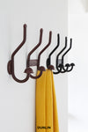 Rose Uniacke Stitched Leather Single Coat Hook Dunlin