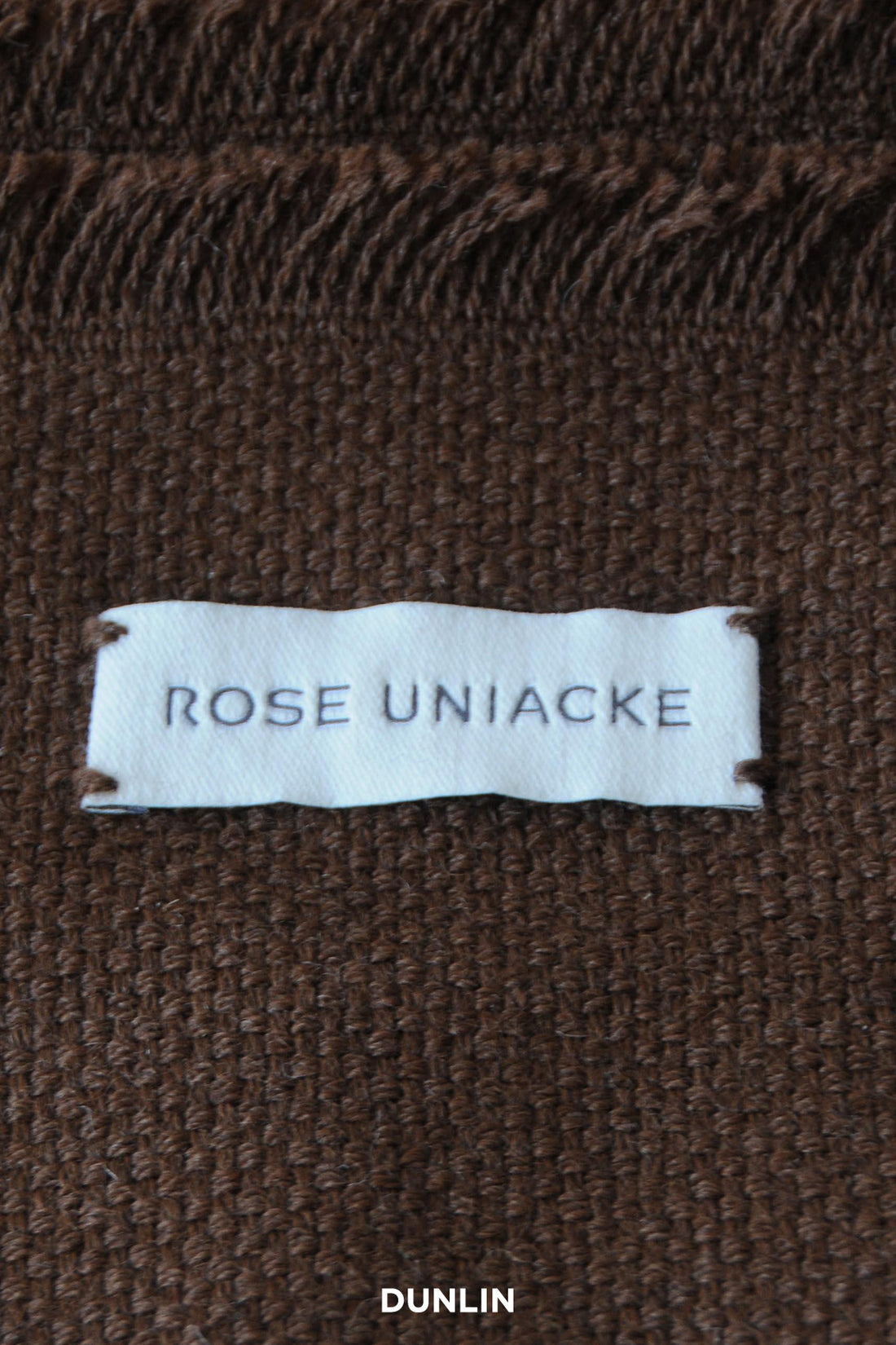 Rose Uniacke Alpaca Blanket at Dunlin