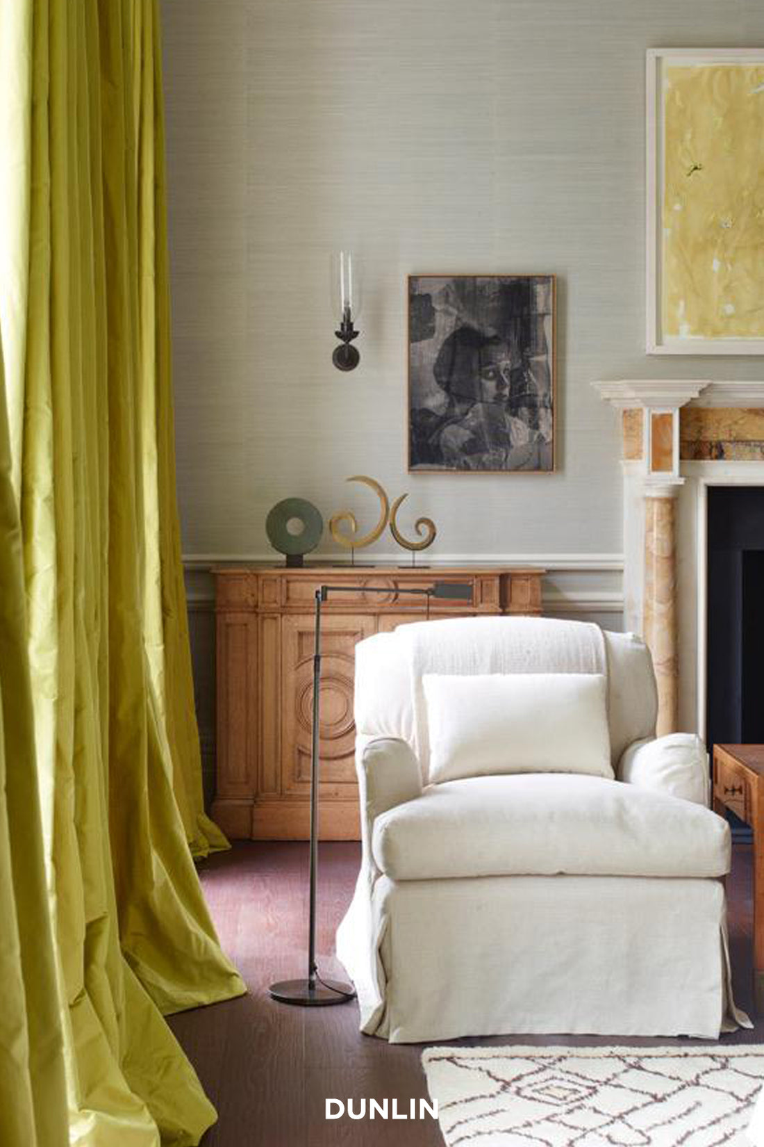 Rose Uniacke Mummy Armchair with Loose Cover