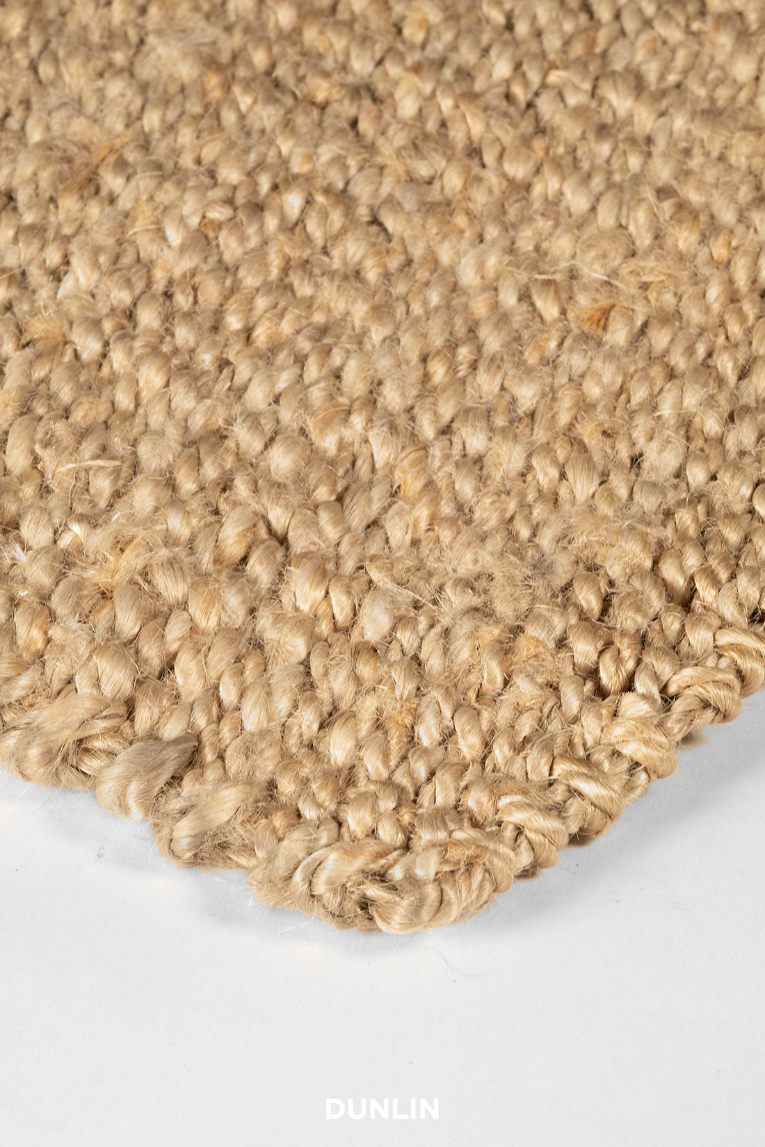 Rose Uniacke Soakina Weave Jute Rug Natural