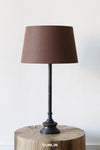 Tapered Drum Lamp Shade with Diffuser, Small by Rose Uniacke