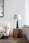 Tapered Drum Lamp Shade with Diffuser, Small by Rose Uniacke