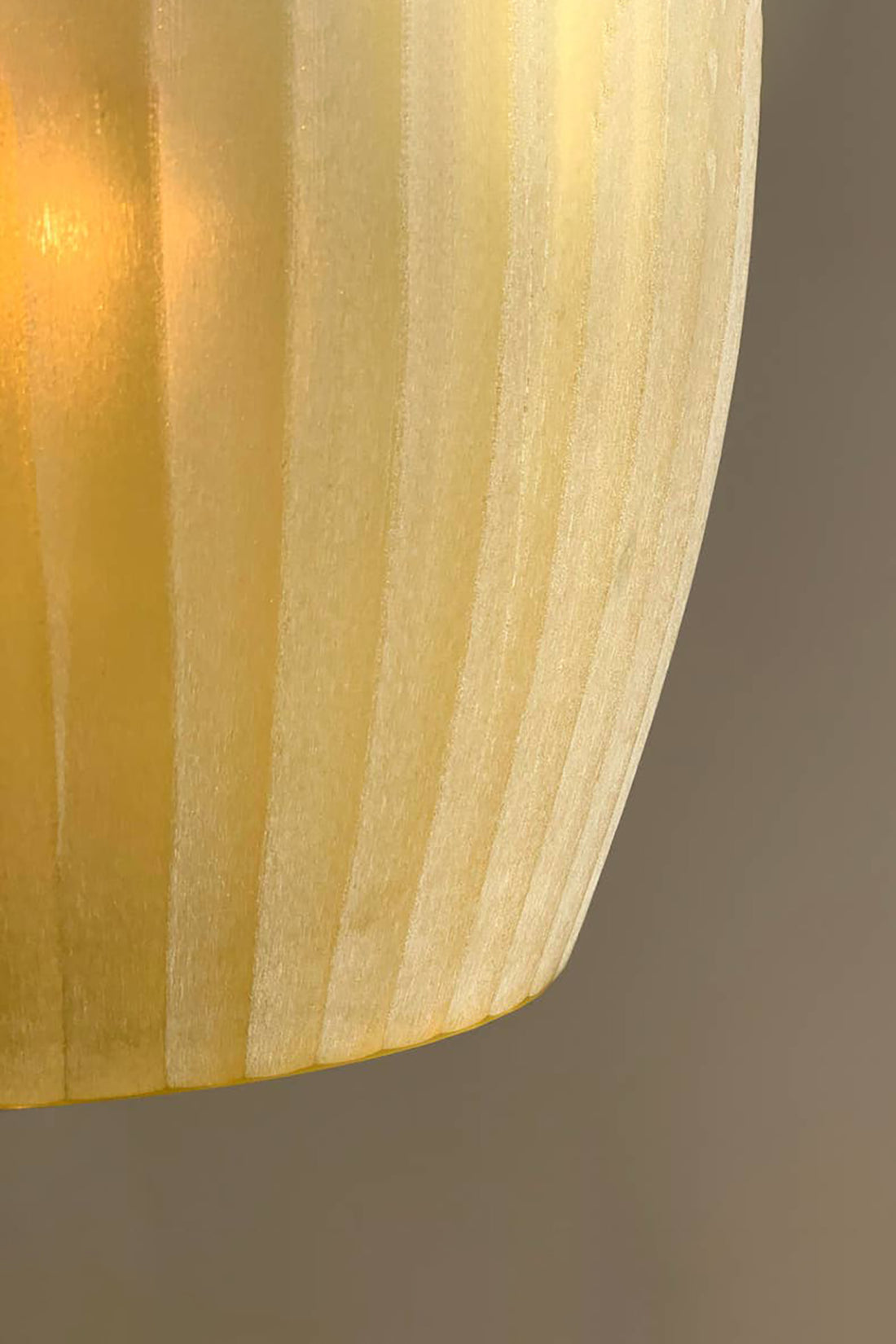 Citrine Glass Lantern by Rose Uniacke