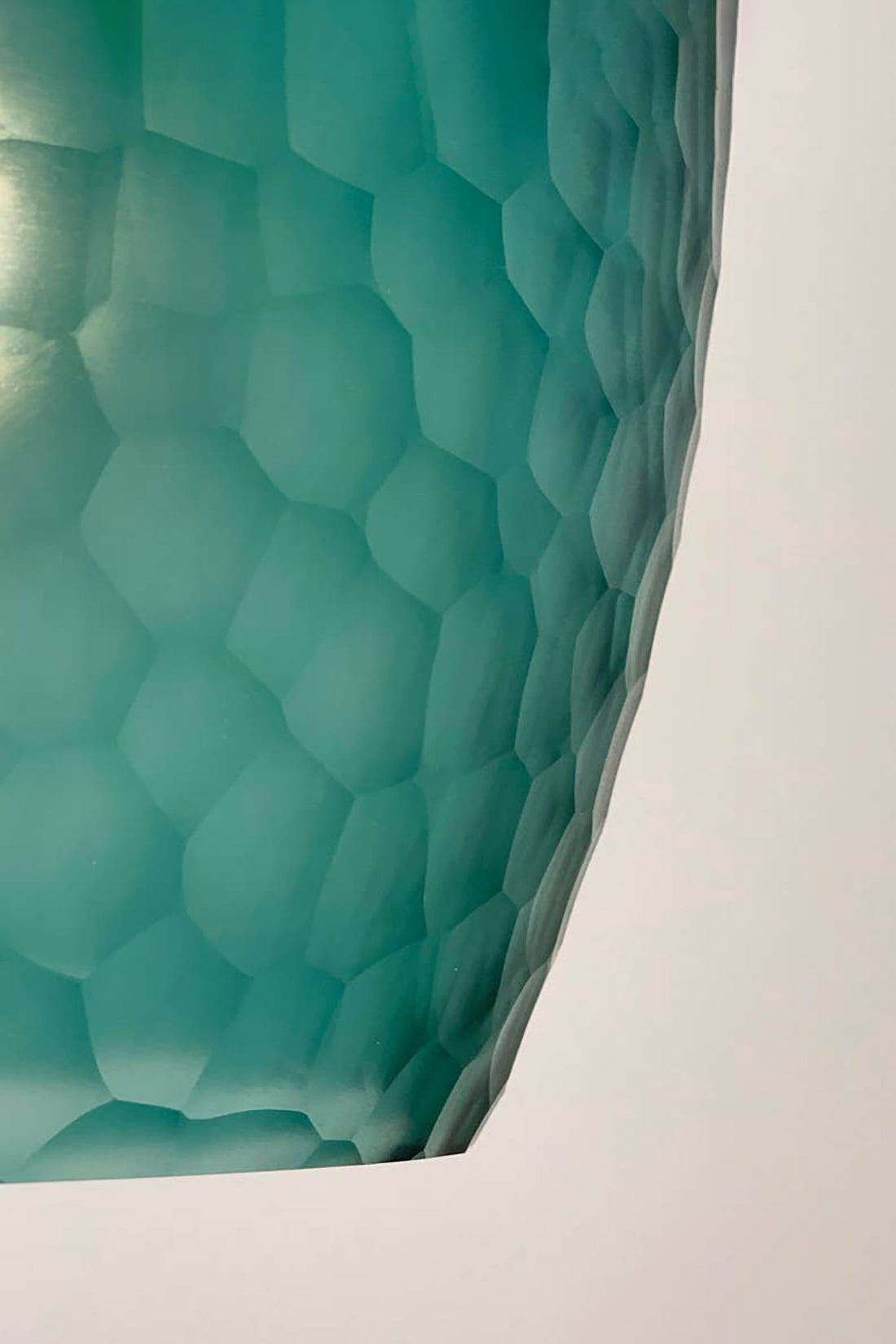 Honeycomb Glass Lantern by Rose Uniacke