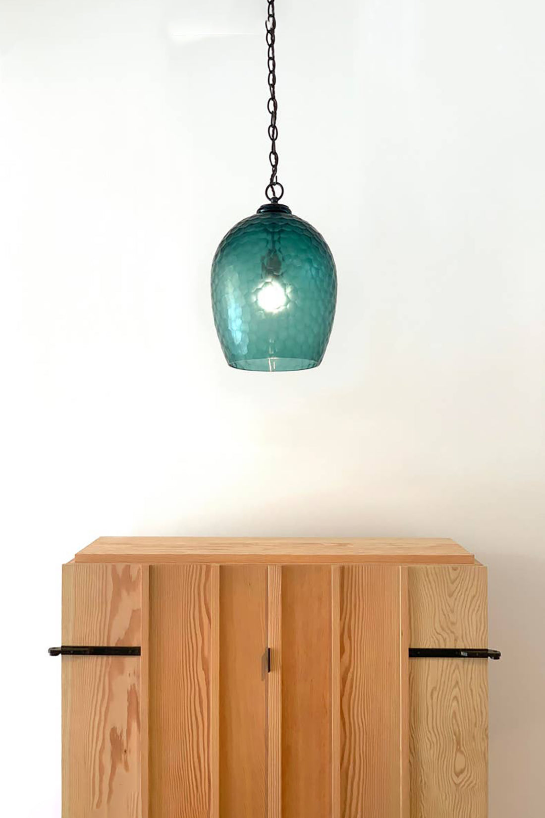 Honeycomb Glass Lantern by Rose Uniacke