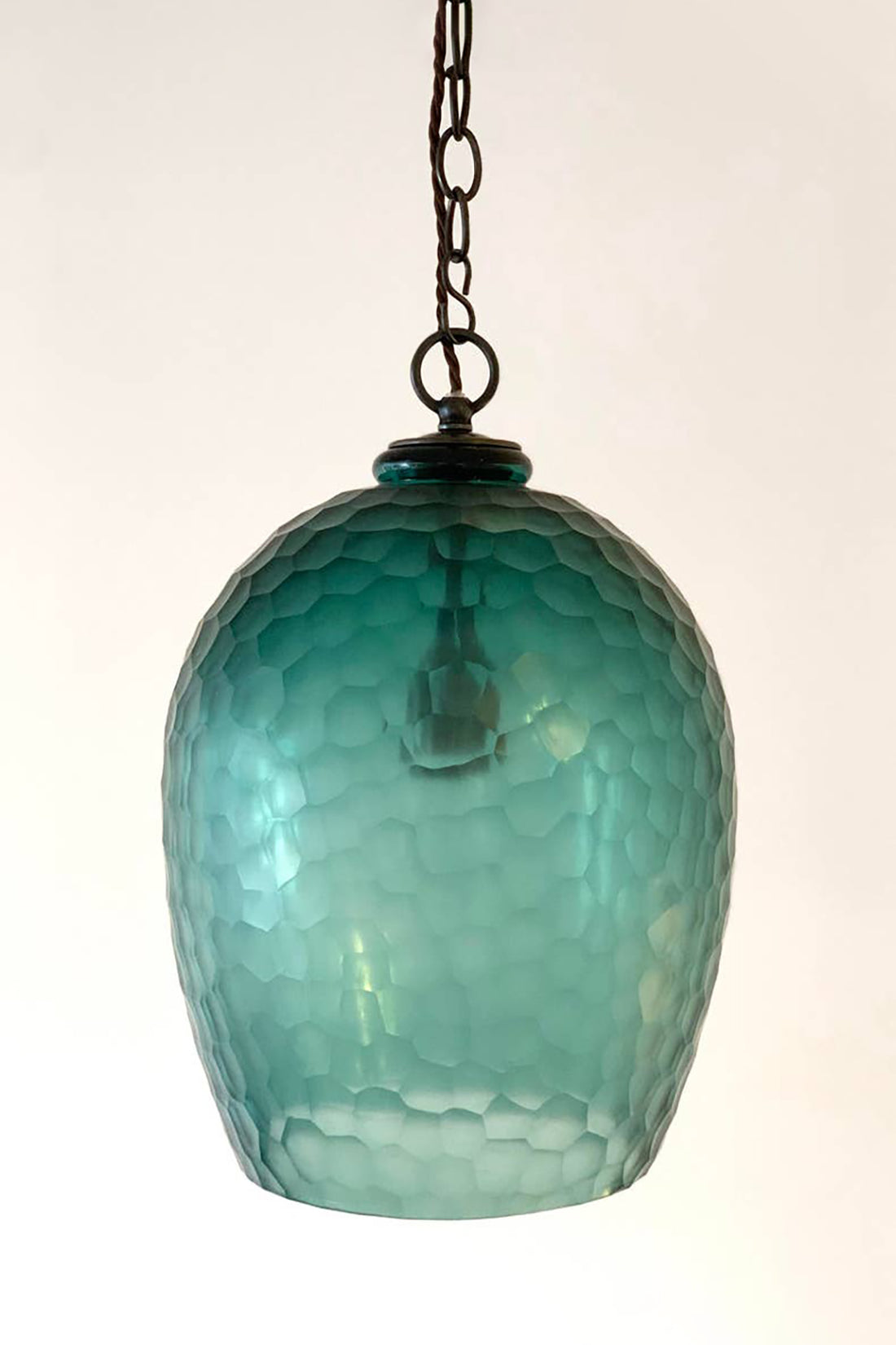 Honeycomb Glass Lantern by Rose Uniacke