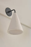 Rose Uniacke Plaster Cone Wall Light Large