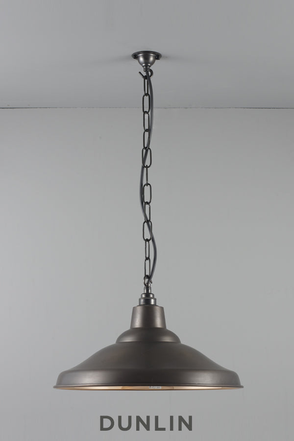 Grey and copper pendant cheap light