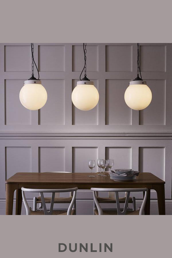 2 globe outlet pendant light