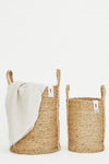 J'Jute Mosman Round Jute Baskets